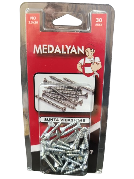 DL-97 3.5X20 SUNTA VİDASI (MEDALYAN SET)